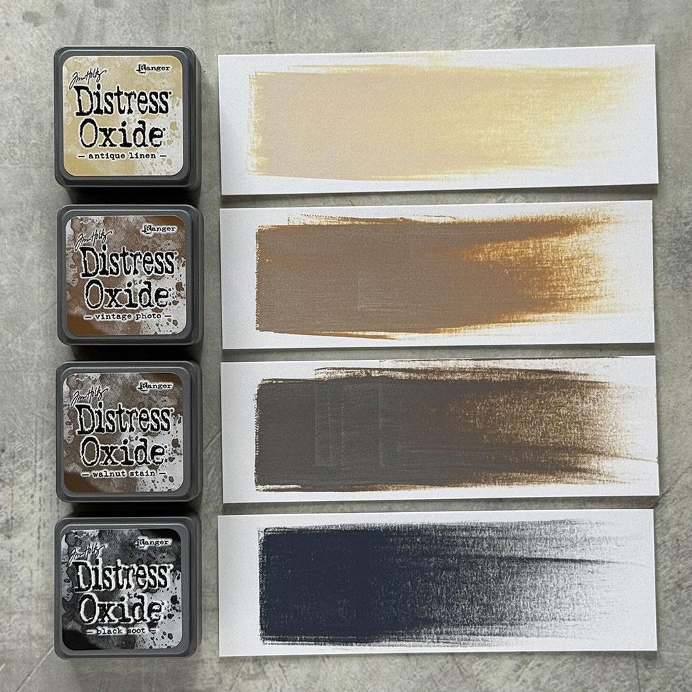 Tim Holtz Distress Oxide Mini Ink Pads Set of 4 - Kit #6 – Honey