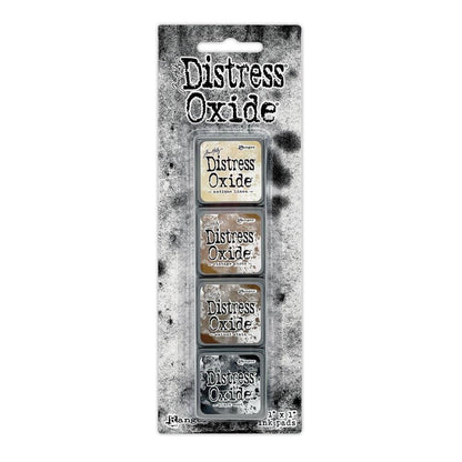 Tim Holtz Distress Oxide Mini Ink Pads Set of 4 - Kit 6 - Honey Bee Stamps