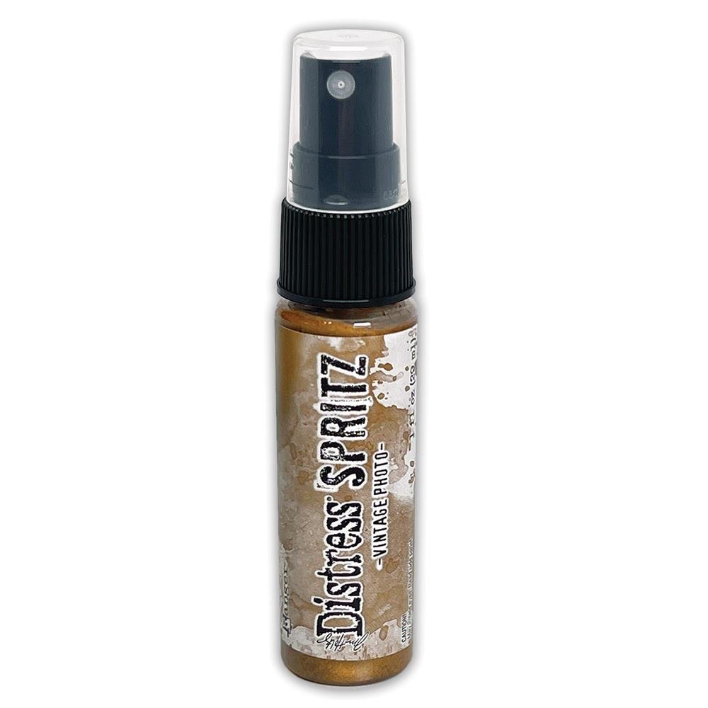 Tim Holtz Distress Spritz 1 oz. - Vintage Photo - Honey Bee Stamps