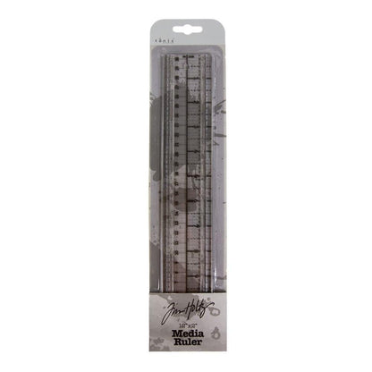 Tim Holtz Media Ruler 12" x 2" - Honey Bee Stamps