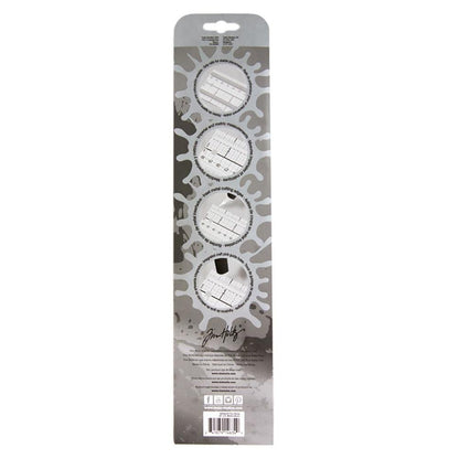 Tim Holtz Media Ruler 12" x 2" - Honey Bee Stamps