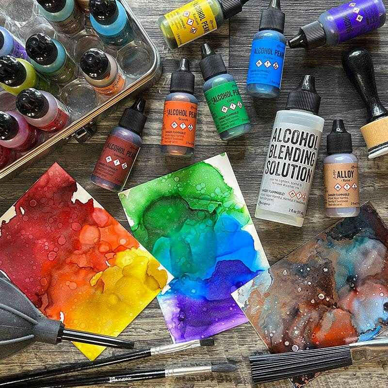 Tim Holtz Mini Alcohol Blending Solution Ink - Honey Bee Stamps