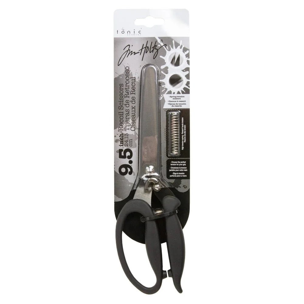 Tim Holtz Recoil Scissors 9.5" - Honey Bee Stamps