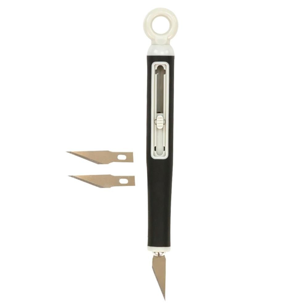 Tim Holtz Retractable Craft Knife with Cushion Grip, Includes 3 Blades - Honey Bee Stamps