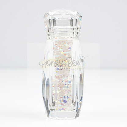 Tiny Diamonds - 2.3mm Crystal AB Rhinestones In Beautiful Faceted Jar - Honey Bee Stamps