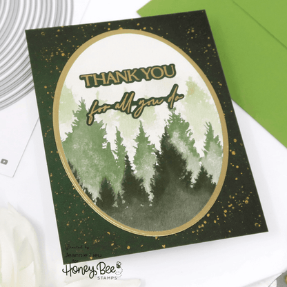 To The Wise One - 3x4 Photopolymer Stamp Set - Honey Bee Stamps