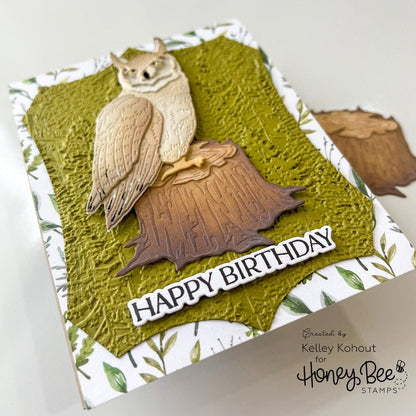 To The Wise One - 3x4 Photopolymer Stamp Set - Honey Bee Stamps