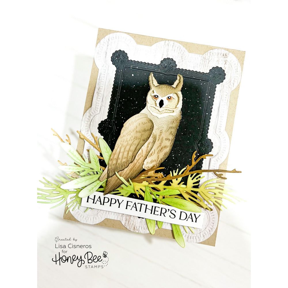 To The Wise One - 3x4 Photopolymer Stamp Set - Honey Bee Stamps