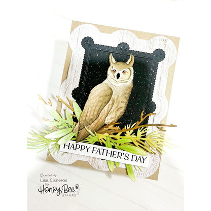 To The Wise One - 3x4 Photopolymer Stamp Set - Honey Bee Stamps