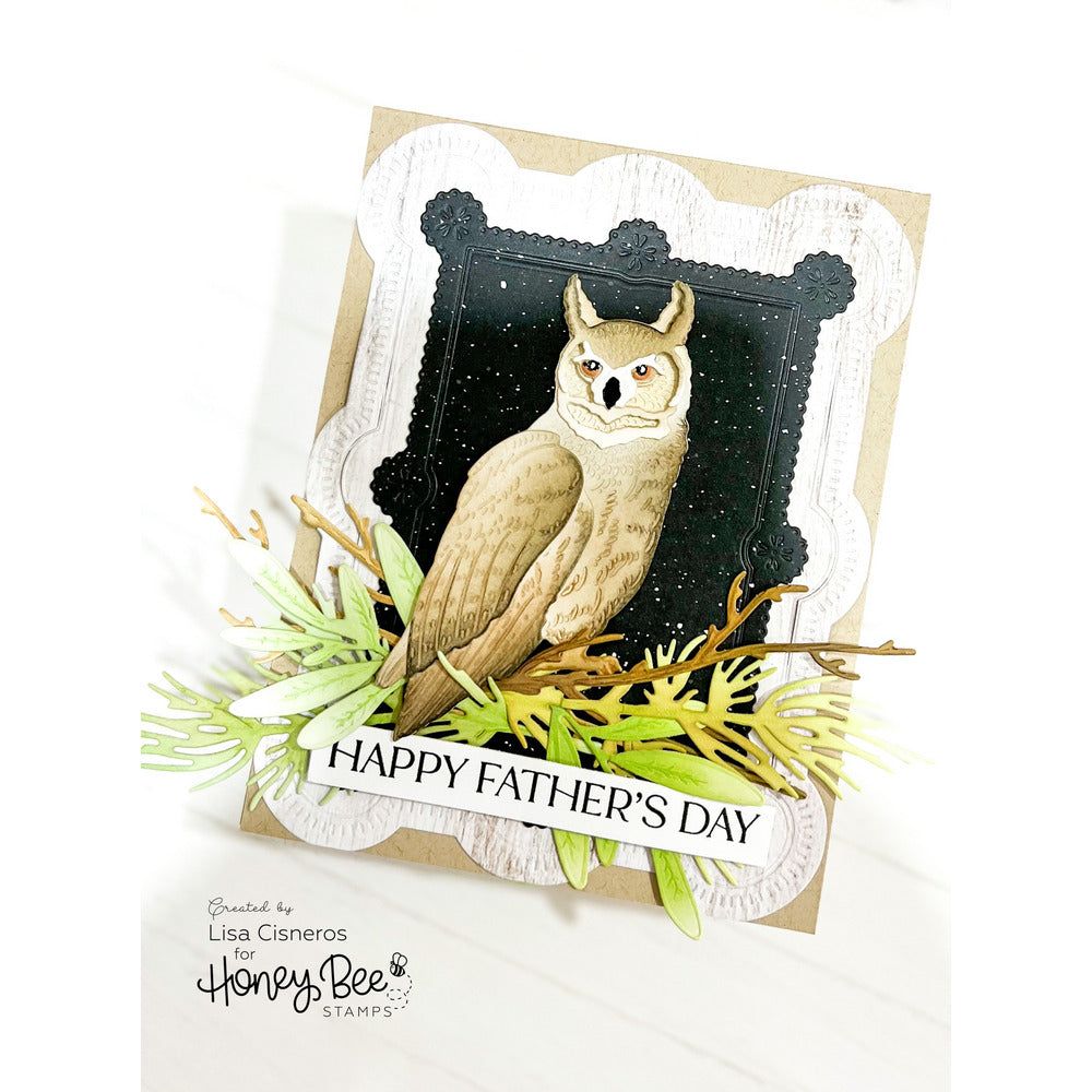 To The Wise One 3x4 Stamp Set - Honey Bee Stamps