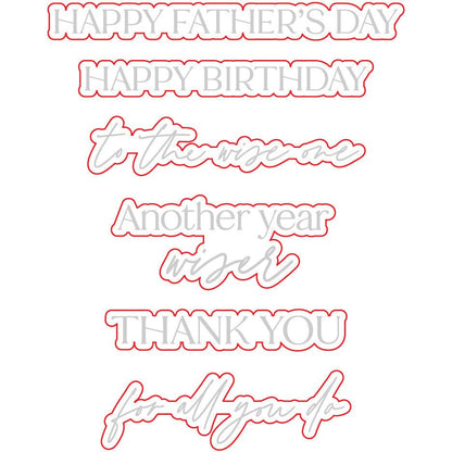 To The Wise One - Honey Cuts - Coordinating Dies - Honey Bee Stamps