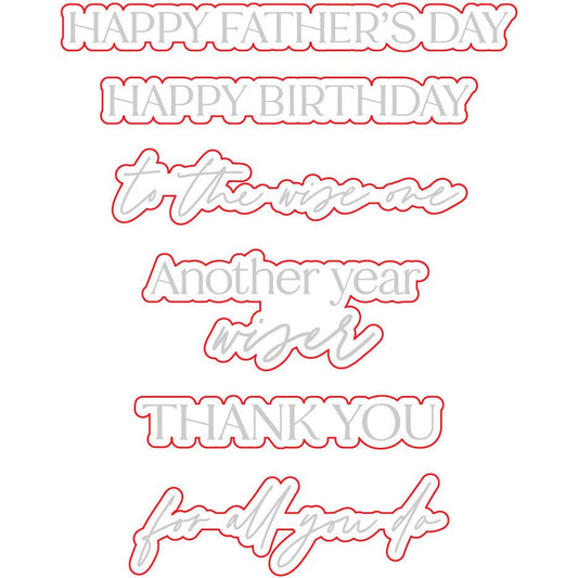 To The Wise One - Honey Cuts - Coordinating Dies - Honey Bee Stamps