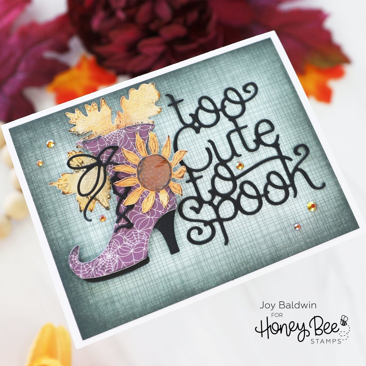 Too Cute To Spook - Honey Cuts - Stand - Alone Dies - Honey Bee Stamps