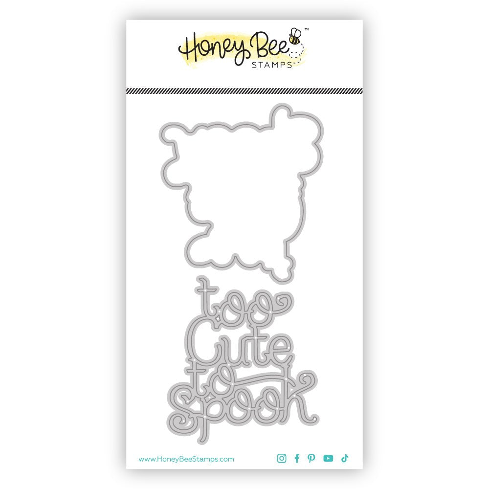 Too Cute To Spook - Honey Cuts - Stand - Alone Dies - Honey Bee Stamps