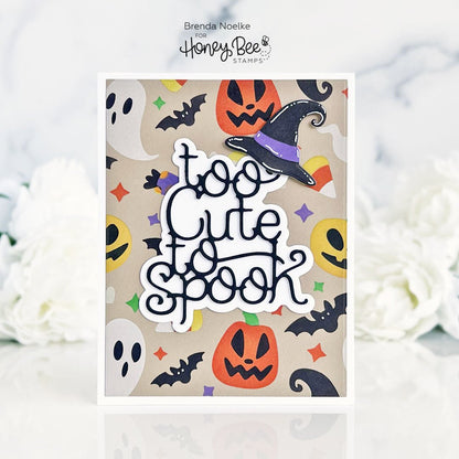Too Cute To Spook - Honey Cuts - Stand - Alone Dies - Honey Bee Stamps
