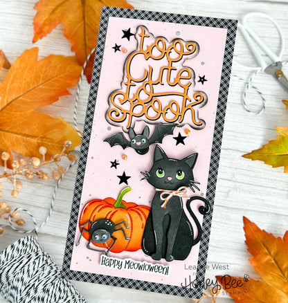 Too Cute To Spook - Honey Cuts - Stand - Alone Dies - Honey Bee Stamps