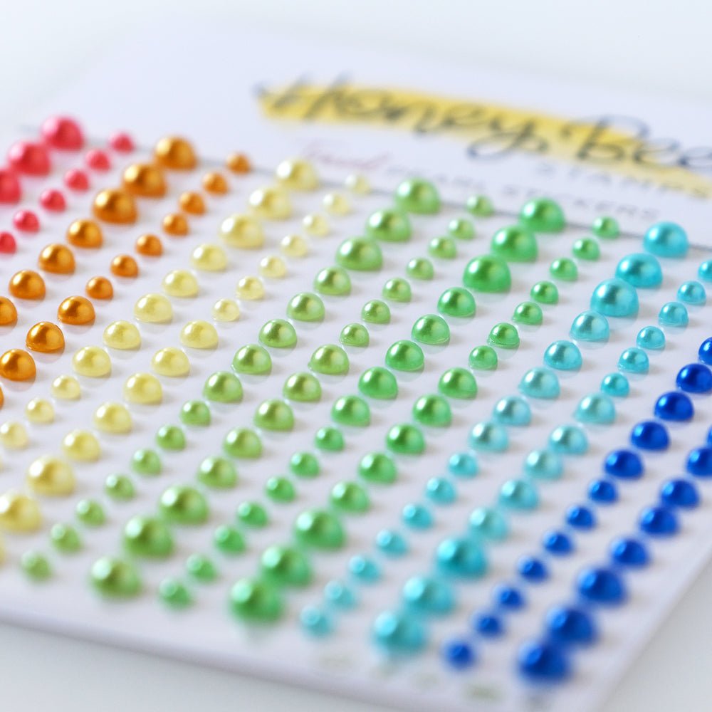 Travel Pearl Stickers - 210 Count - Honey Bee Stamps