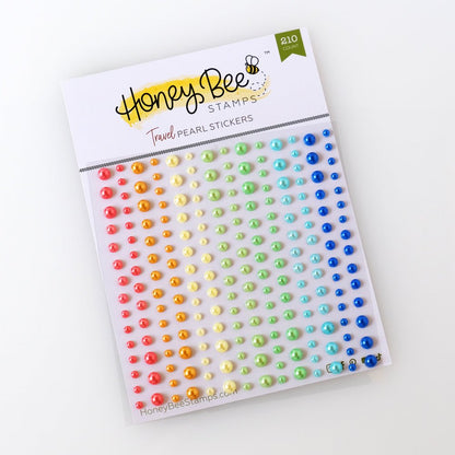 Travel Pearl Stickers - 210 Count - Honey Bee Stamps