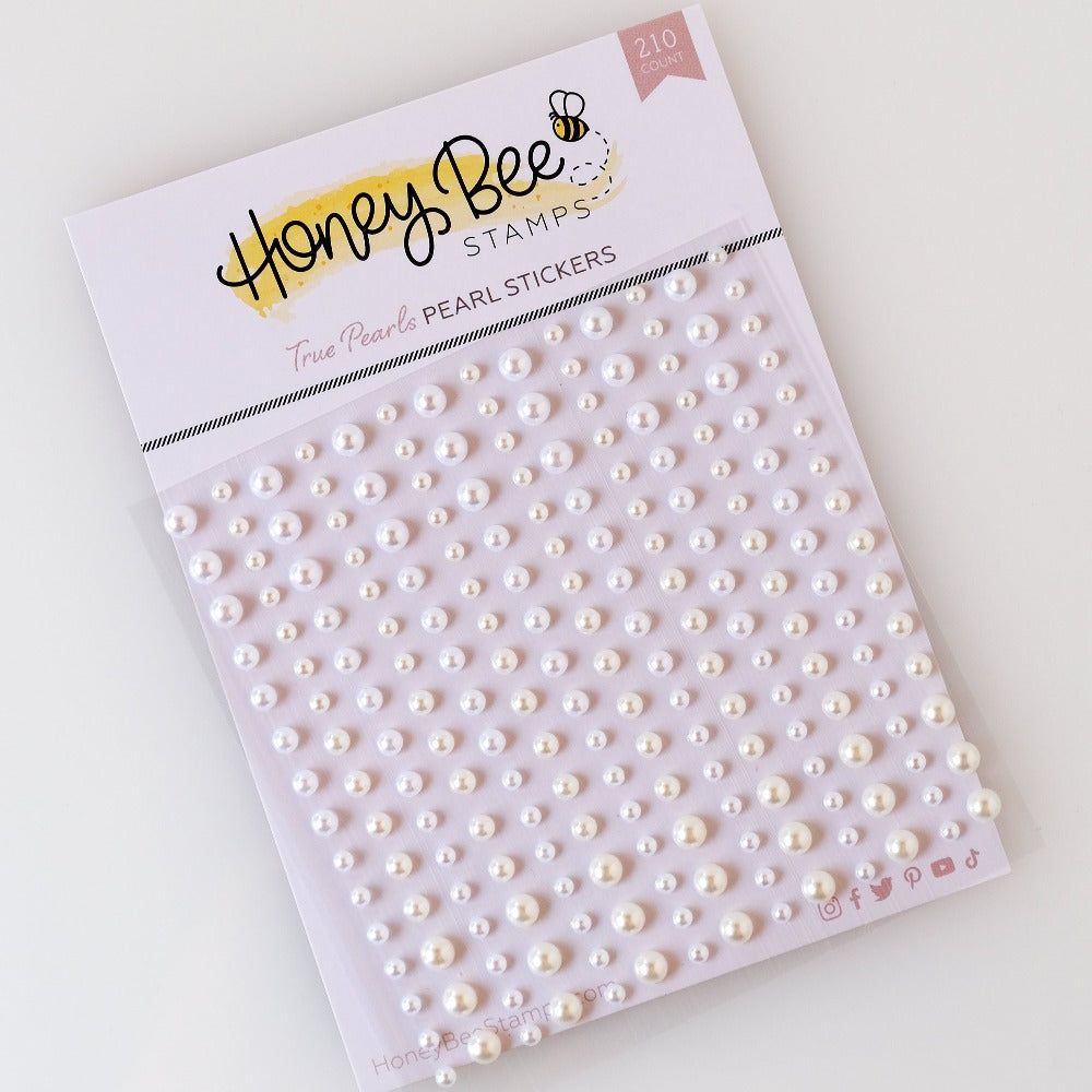 True Pearls - Pearl Stickers - 210 Count - Honey Bee Stamps