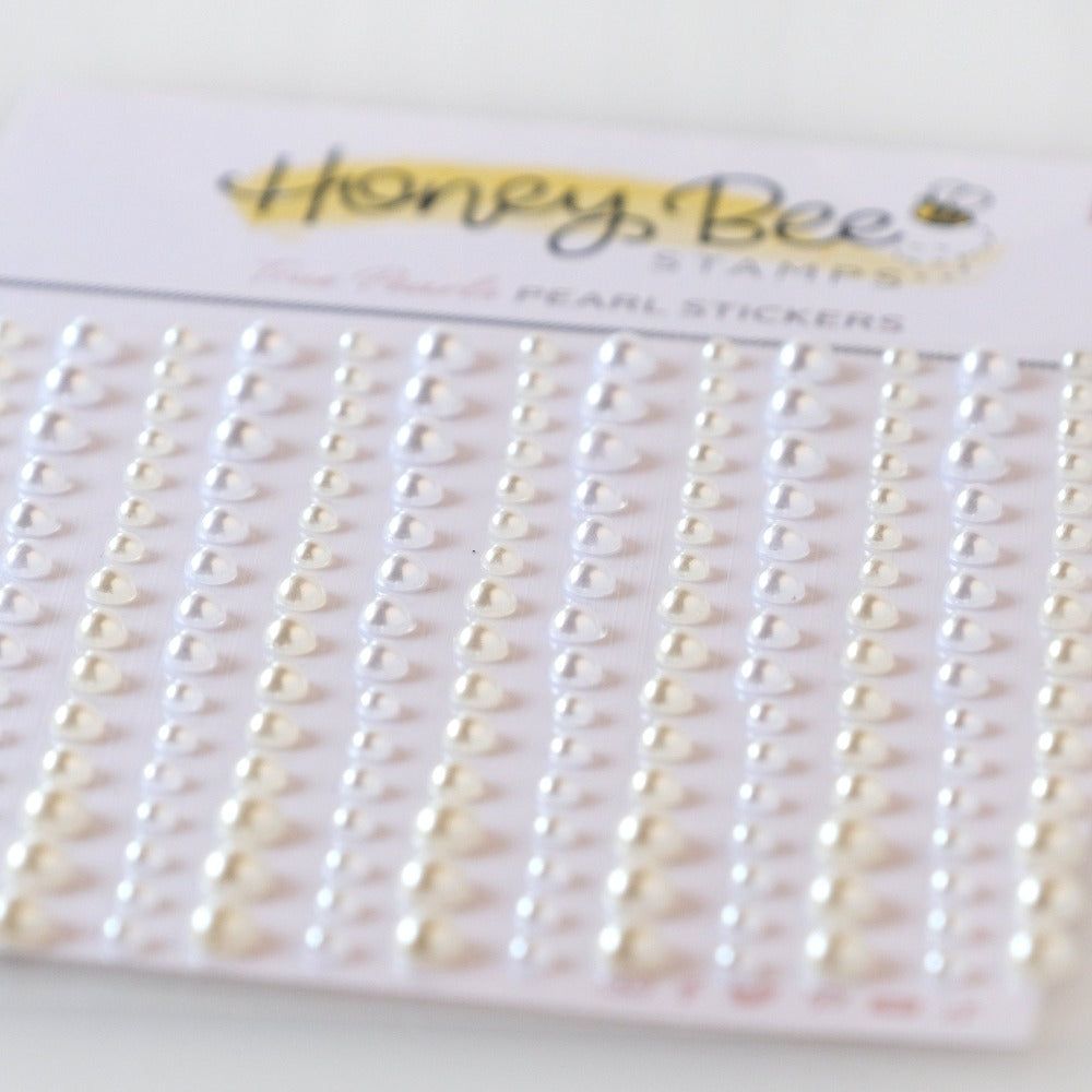 True Pearls - Pearl Stickers - 210 Count - Honey Bee Stamps