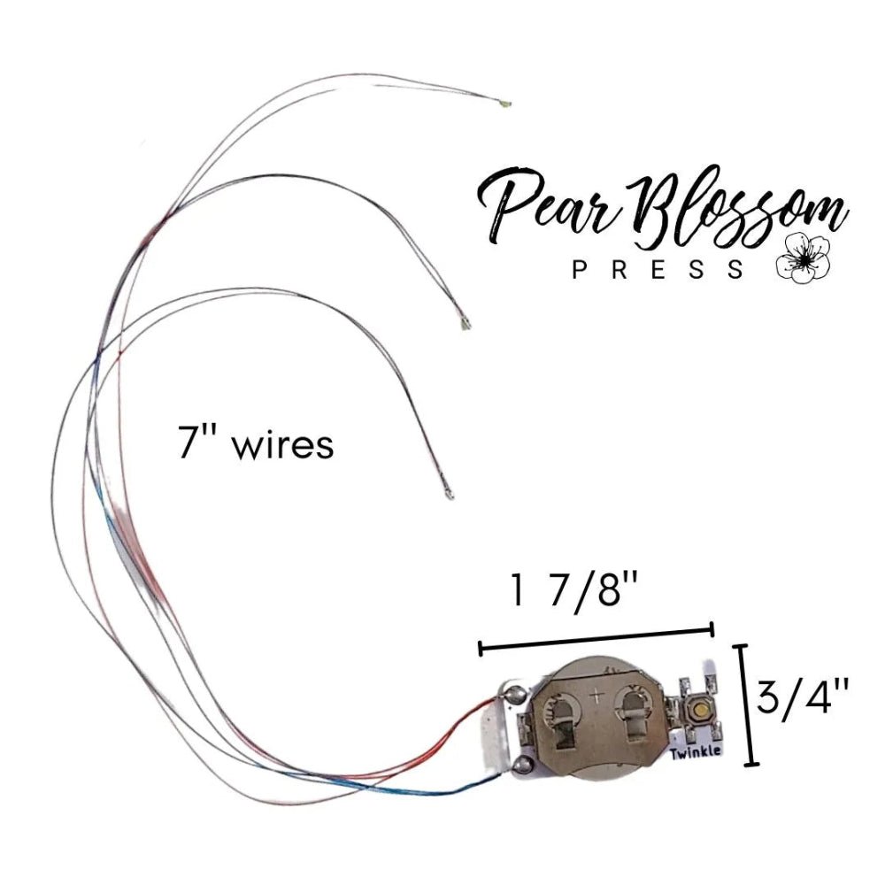 Twinkle Light LED - 3 - Pack For Light Up Cards - Honey Bee Stamps
