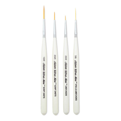 Ultra Mini® Detail 4pc Paint Brush Set - Honey Bee Stamps