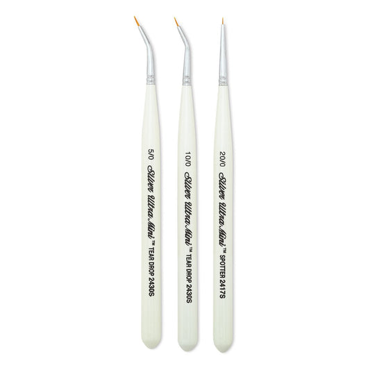 Ultra Mini® Tight Spot 3pc Paint Brush Set - Honey Bee Stamps
