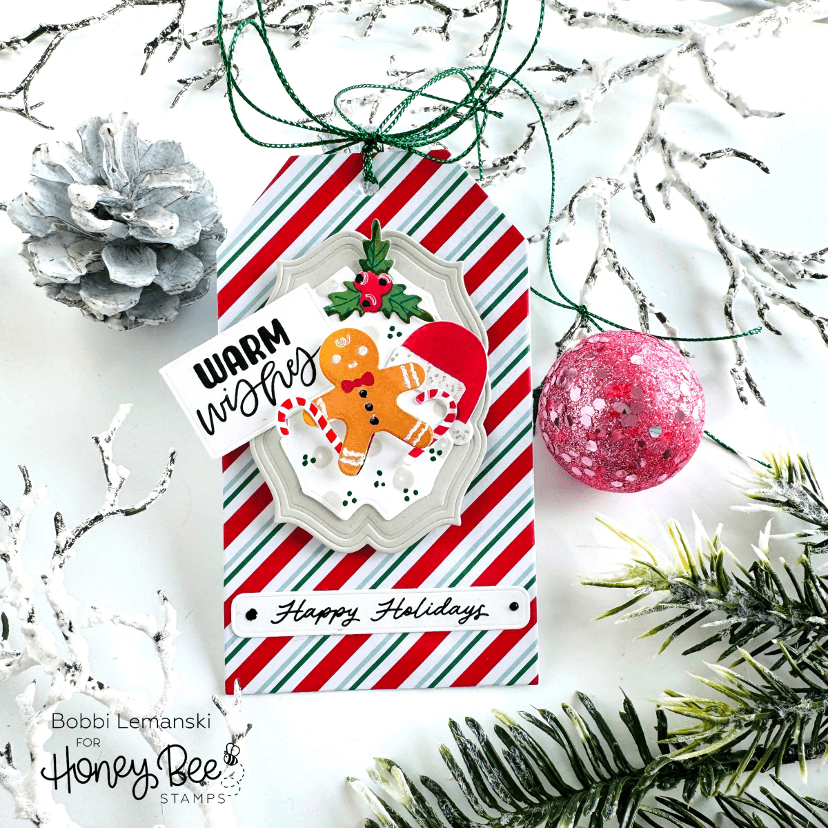Very Merry - Honey Cuts - Coordinating Dies - Honey Bee Stamps