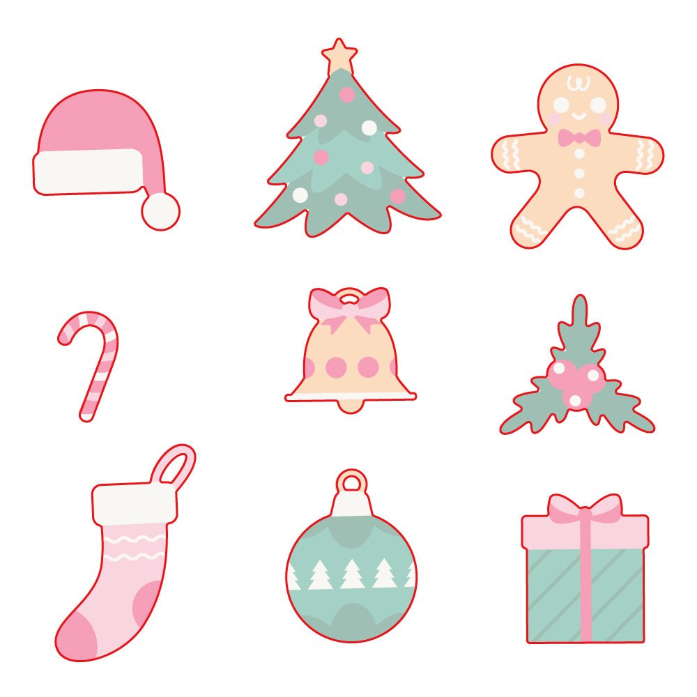 Very Merry - Honey Cuts - Coordinating Dies - Honey Bee Stamps