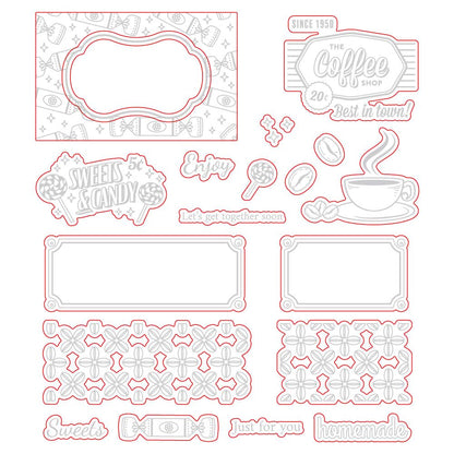 Vintage Gift Card Box Add - On - Fall Treats - Honey Cuts - Retiring - Honey Bee Stamps