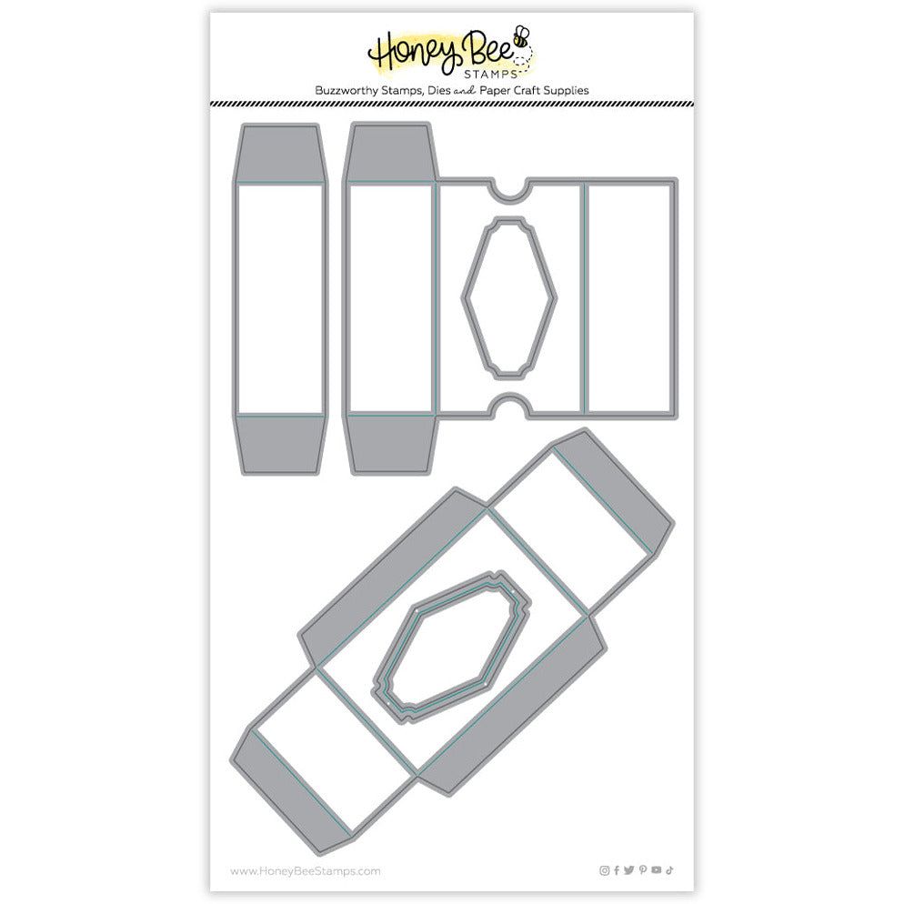 Vintage Gift Card Box - Honey Cuts - Stand - Alone Dies - Retiring - Honey Bee Stamps