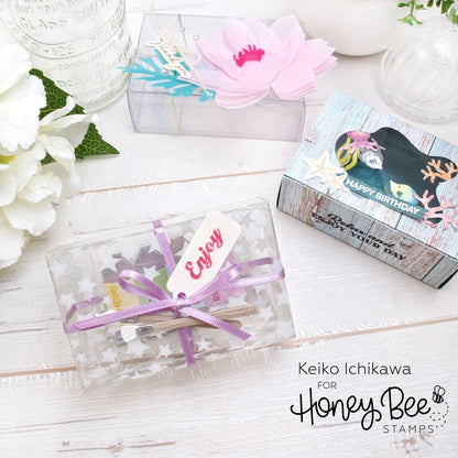 Vintage Gift Card Box - Honey Cuts - Stand - Alone Dies - Retiring - Honey Bee Stamps