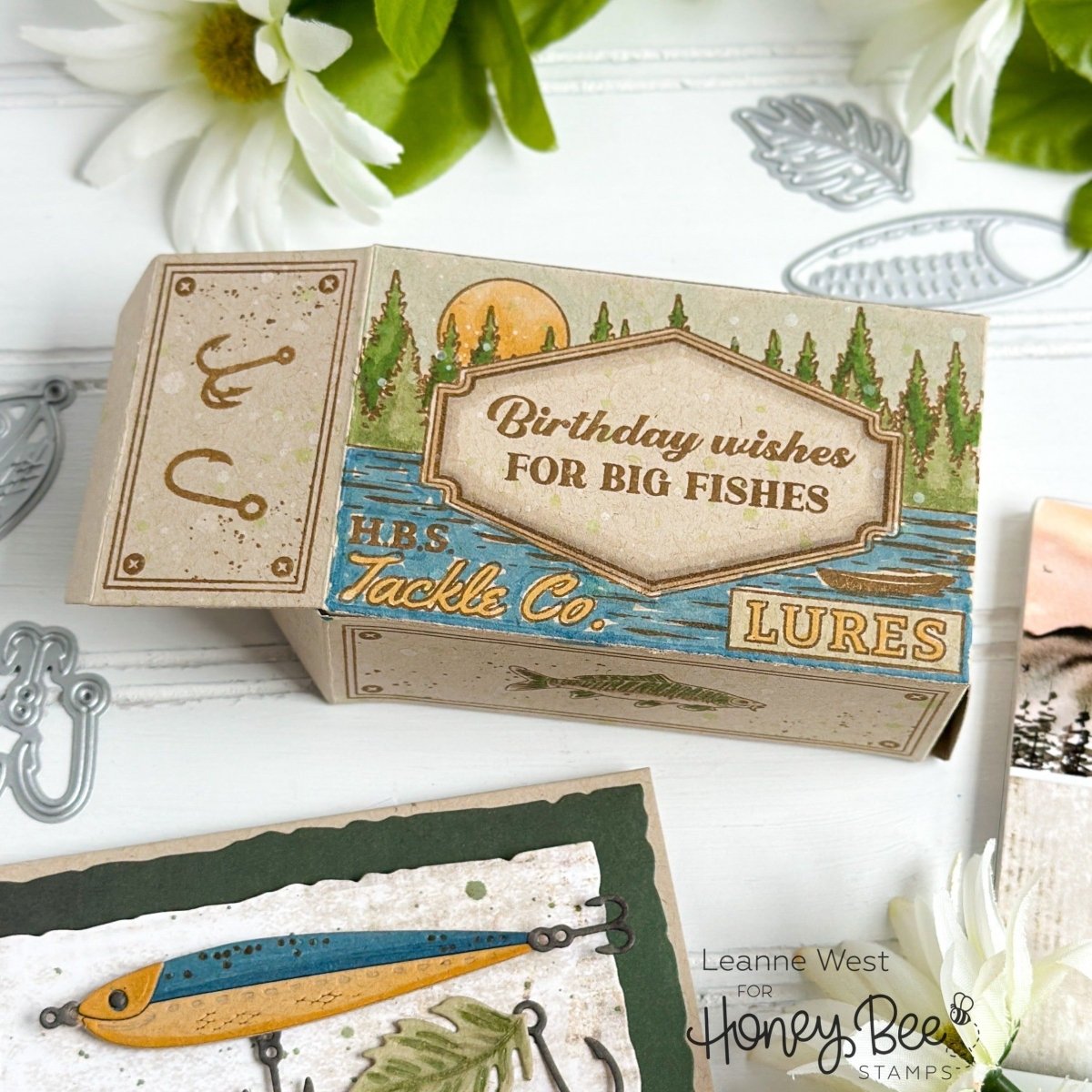 Vintage Gift Card Box - Honey Cuts - Stand - Alone Dies - Retiring - Honey Bee Stamps