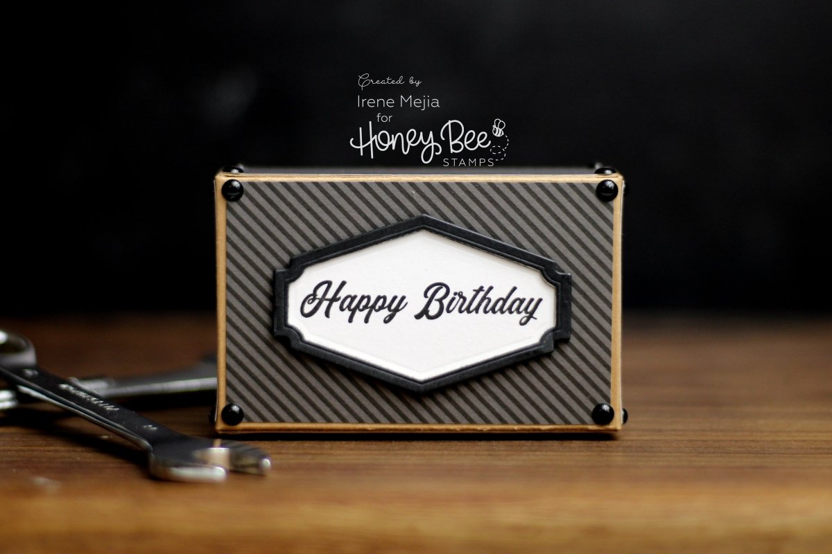 Vintage Gift Card Box - Honey Cuts - Stand - Alone Dies - Retiring - Honey Bee Stamps