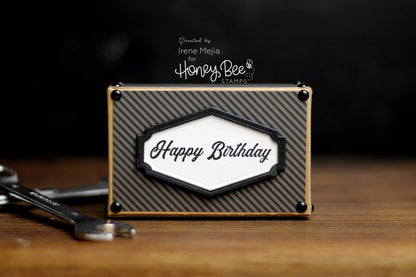 Vintage Gift Card Box - Honey Cuts - Stand - Alone Dies - Retiring - Honey Bee Stamps