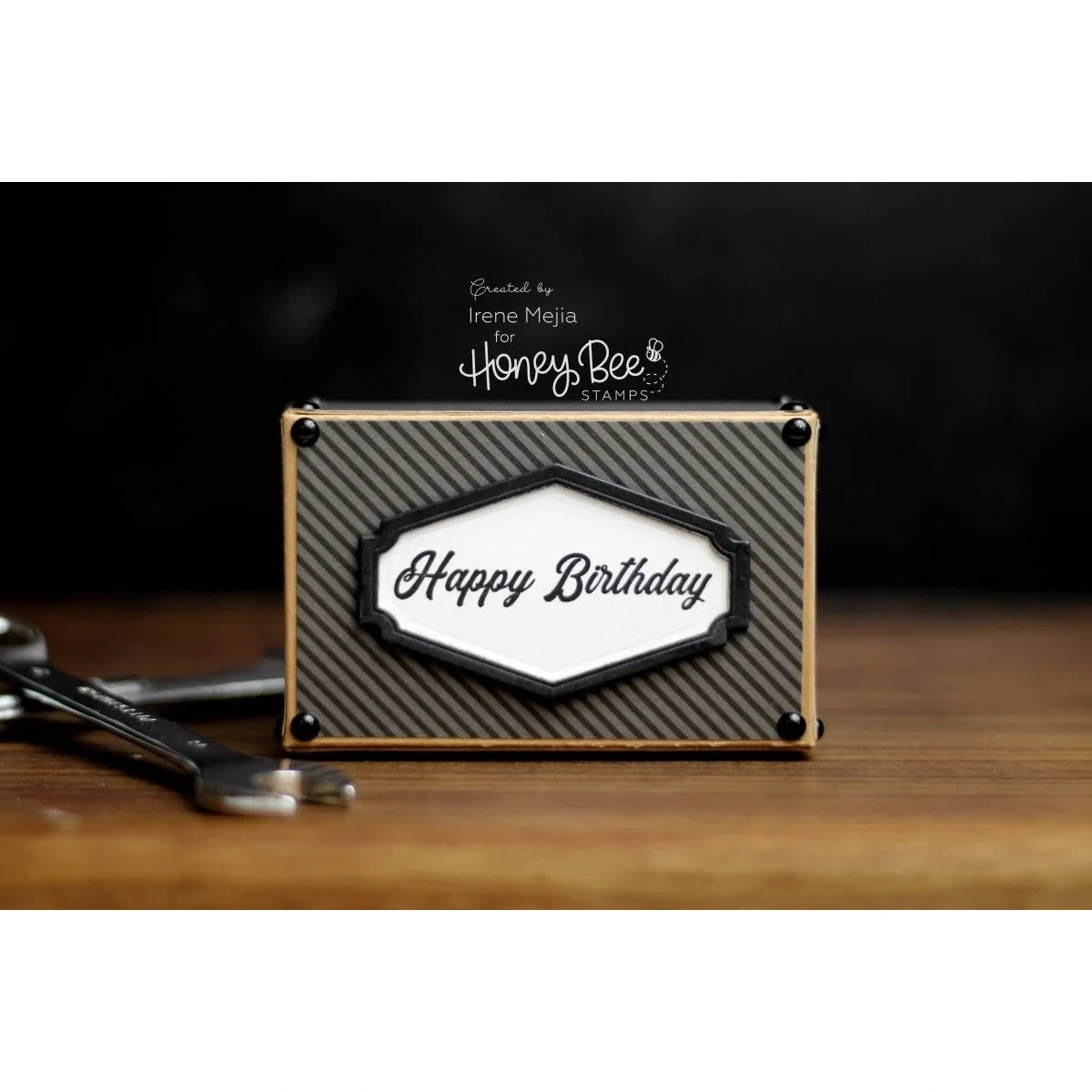 Vintage Gift Card Box - Honey Cuts - Stand - Alone Dies - Retiring - Honey Bee Stamps