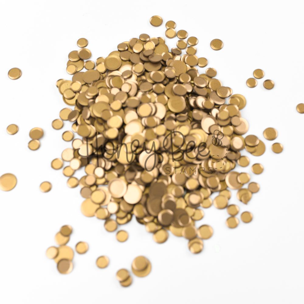 Vintage Gold - Confetti Mix - Honey Bee Stamps