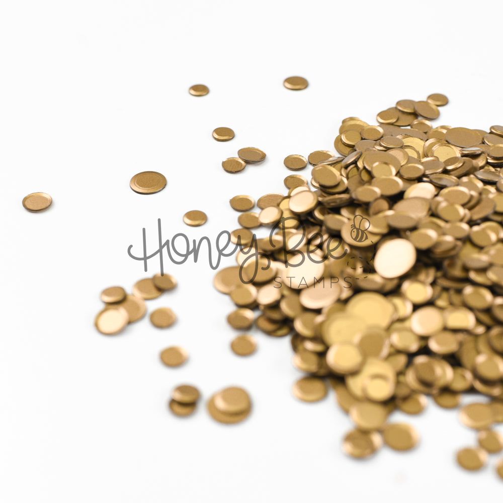 Vintage Gold - Confetti Mix - Honey Bee Stamps