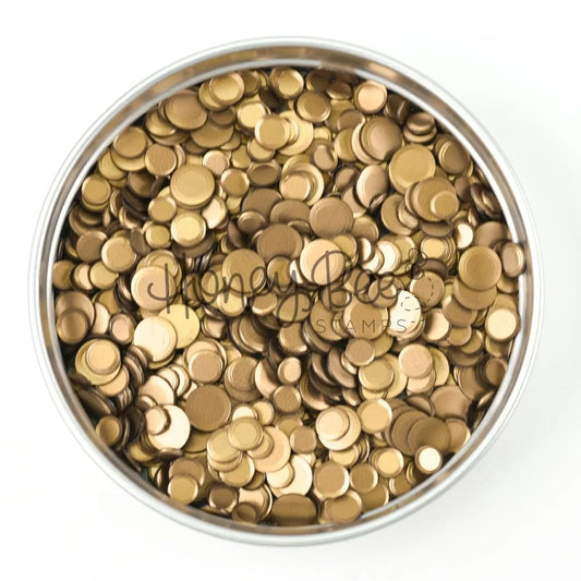 Vintage Gold - Confetti Mix - Honey Bee Stamps