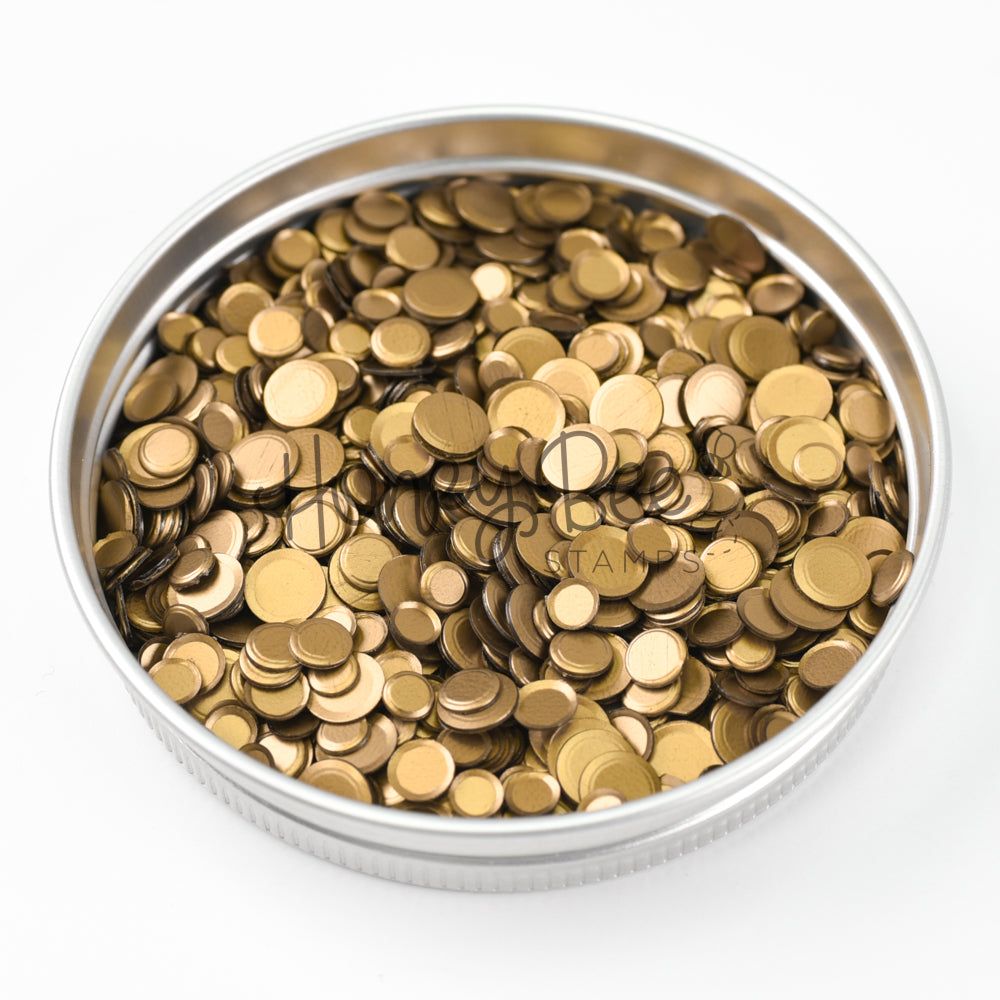 Vintage Gold - Confetti Mix - Honey Bee Stamps