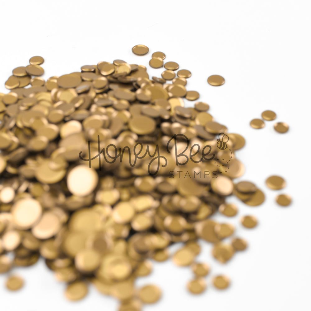 Vintage Gold - Confetti Mix - Honey Bee Stamps