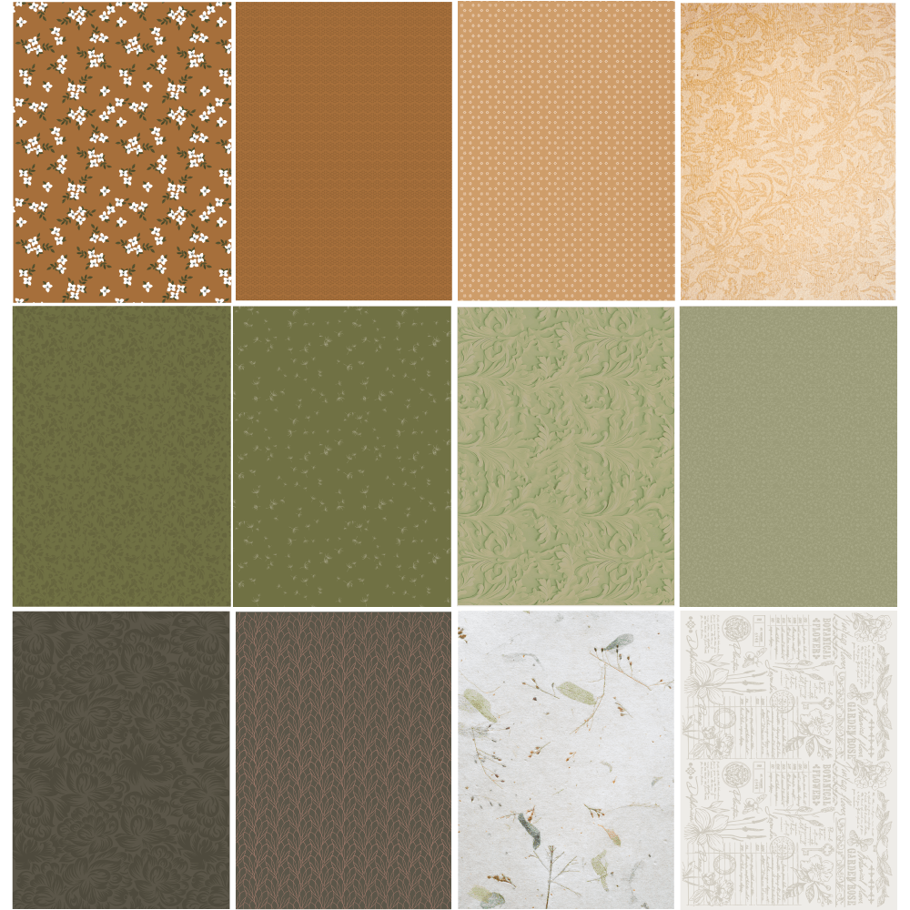 Vintage Love Paper Pad 6x8.5 - 24 Double - Sided Sheets - Honey Bee Stamps