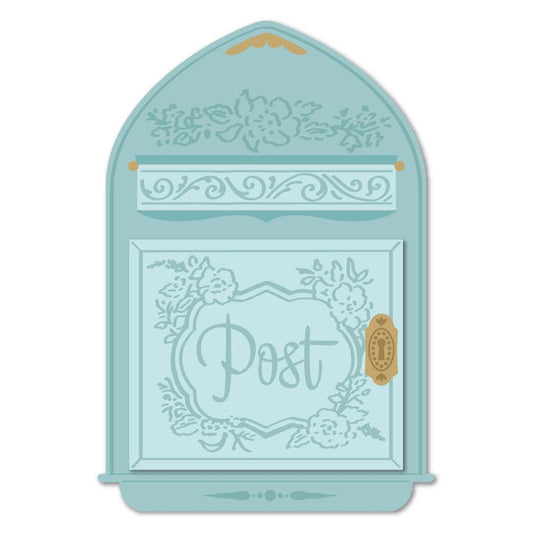 Vintage Mailbox A2 Card Base - Honey Cuts - Stand - Alone Dies - Honey Bee Stamps