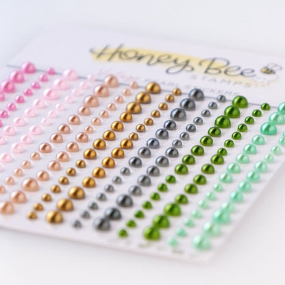 Vintage Pearls - Pearl Stickers - 210 Count - Honey Bee Stamps