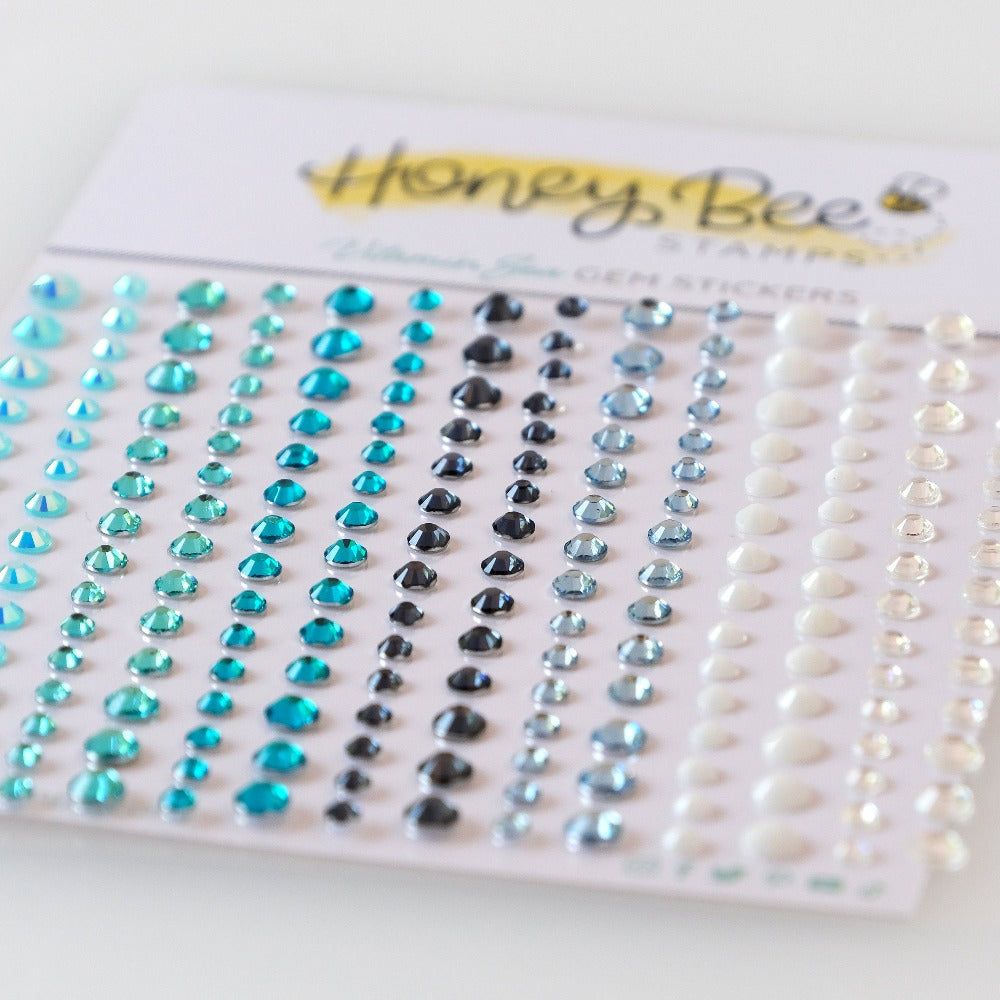 Vitamin Sea Gem Stickers - 210 Count - Honey Bee Stamps
