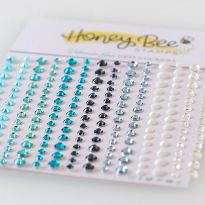 Vitamin Sea Gem Stickers - 210 Count - Honey Bee Stamps