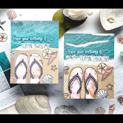 Vitamin Sea Paper Pad 6x8.5 - 24 Double - Sided Sheets - Honey Bee Stamps