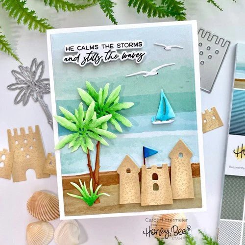 Vitamin Sea Paper Pad 6x8.5 - 24 Double - Sided Sheets - Honey Bee Stamps