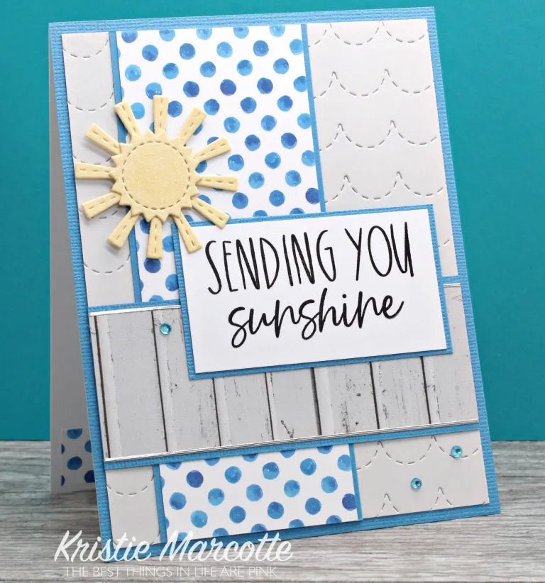 Vitamin Sea Paper Pad 6x8.5 - 24 Double - Sided Sheets - Honey Bee Stamps