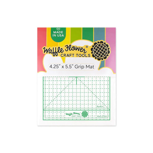 Waffle Flower Grip Mat - 4.25” x 5.5” - Honey Bee Stamps
